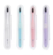 Набор зубных щеток DR.BEI New Pasteur Toothbrush (4 шт.) с 4-мя дорожными боксами 