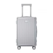 Чемодан на колесах M Mijia Aluminum Frame Suitcase MJLXXLKRM 24* Silver