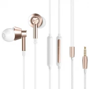 Стерео-наушники 1MORE 1M301 Single Driver In-Ear Piston Headphones, white-gold