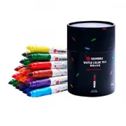 Цветные акварельные маркеры Bravokids Water Color Pen (24шт.), Black - CC05843101