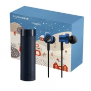 Подарочный набор VIP Gift Box: Термос Mijia Vacuum Flask (MJBWB01XM) 500ML + Double Dynamic Earphone SDQEJ06WM